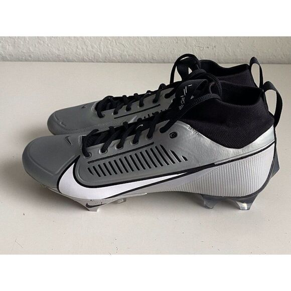Nike Vapor Edge Pro 360 2 Grey Black Football Cleats DA5456-002 Men’s Sz 13 - Picture 6 of 10